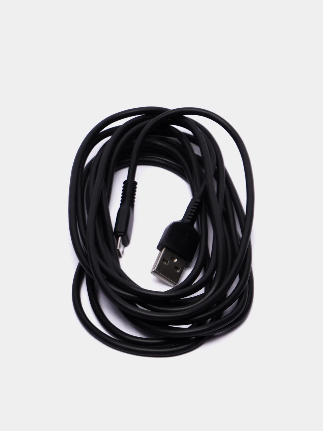 Черный зарядный кабель для Micro USB 2.0A Hoco X20, кабель для зарядки и синхронизации
