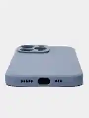 Синий меланж ударопрочный чехол для iPhone 7, 8 Plus, X, XS, XR, 11, 12, 13, 14 Pro Max, mini, айфон, про макс