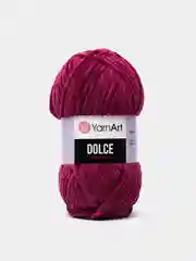 Тёмно-розовый пряжа плюшевая YarnArt Dolce (ЯрнАрт Дольче)