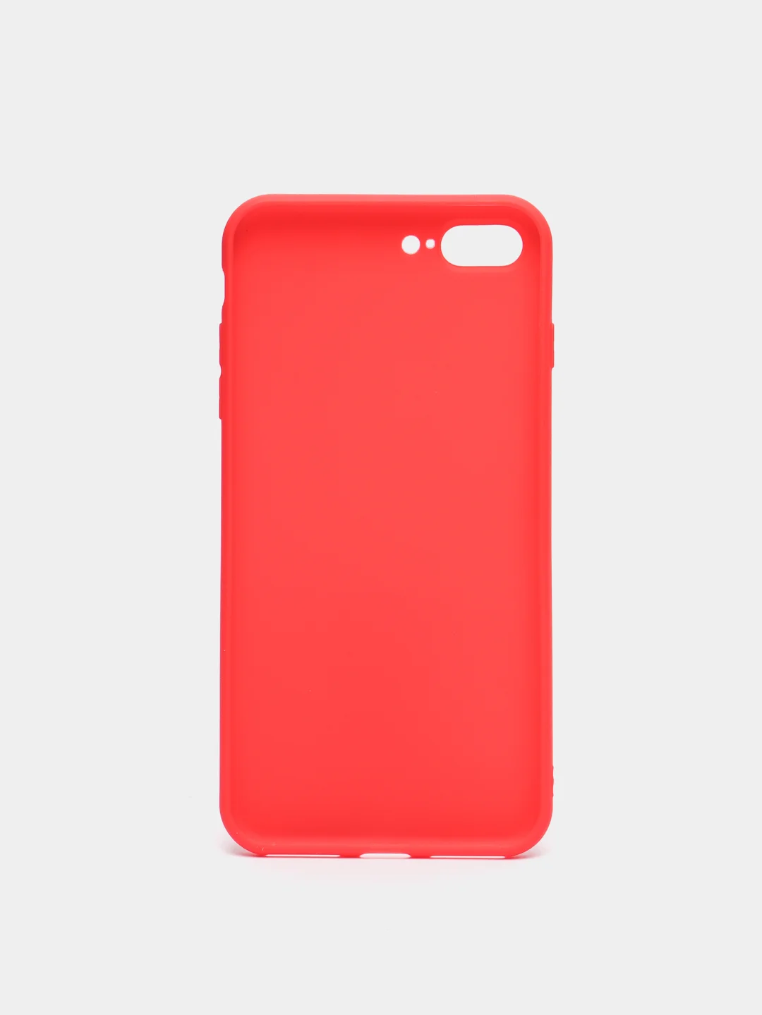Красный силиконовый чехол IPhone