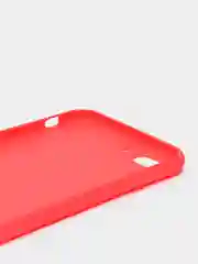 Красный силиконовый чехол IPhone