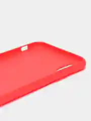 Красный силиконовый чехол IPhone