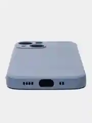 Синий меланж ударопрочный чехол для iPhone 7, 8 Plus, X, XS, XR, 11, 12, 13, 14 Pro Max, mini, айфон, про макс