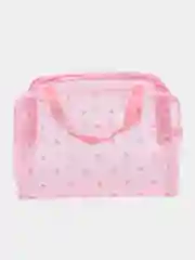 Розовый косметичка банная, 24 х 15 х 7 см