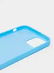 Голубой чехол iPhone 7/8 SE(2020), 7+/8+, XR, 11, 12 mini, 12/12 pro, 12 pro max, силиконовый