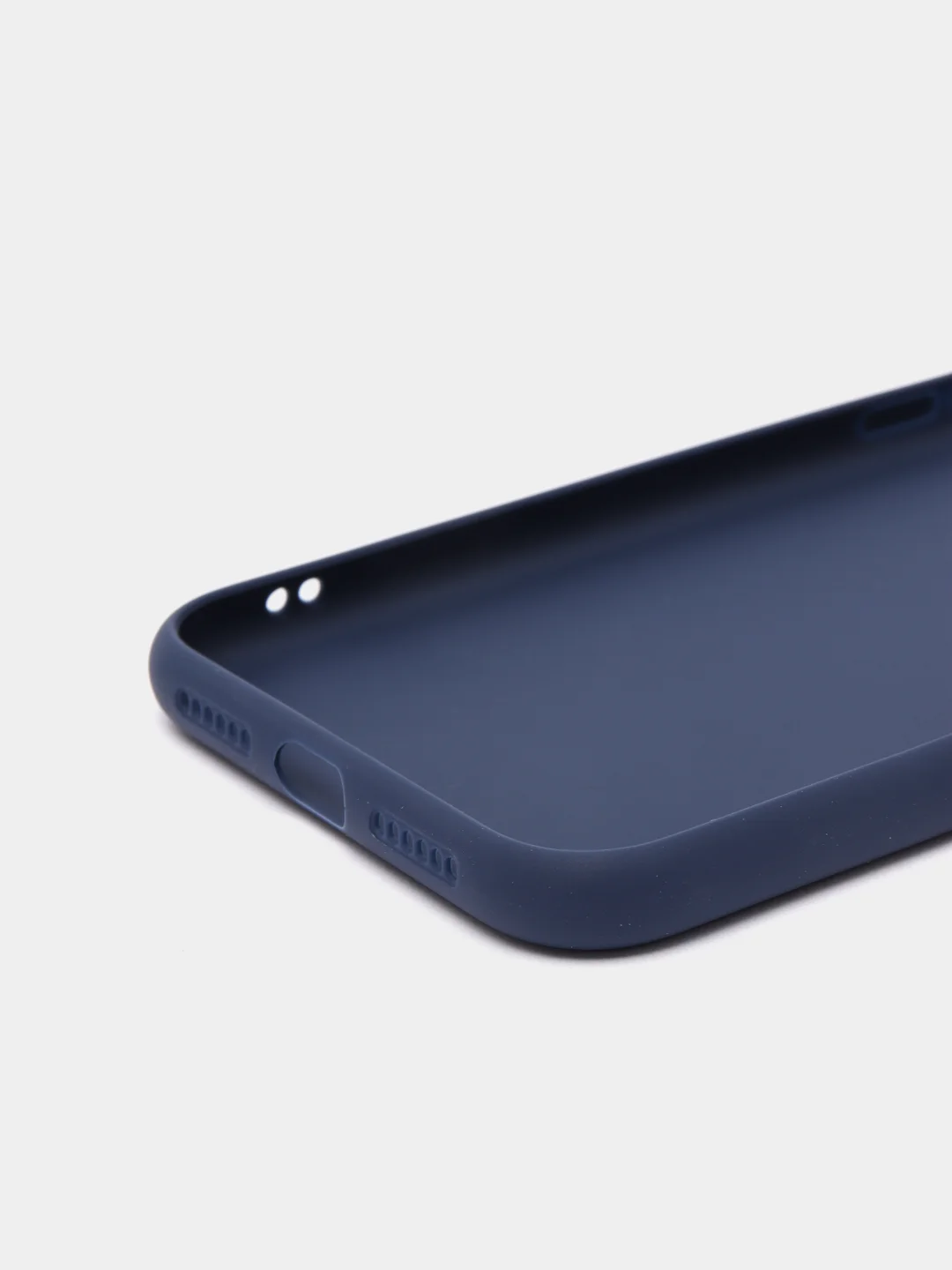Темно-синий чехол на Айфон IPhone 5, 6 plus, 7, X, XS, XSmax, 11 Pro, 11 ProMax, 12 Mini, 12 Promax