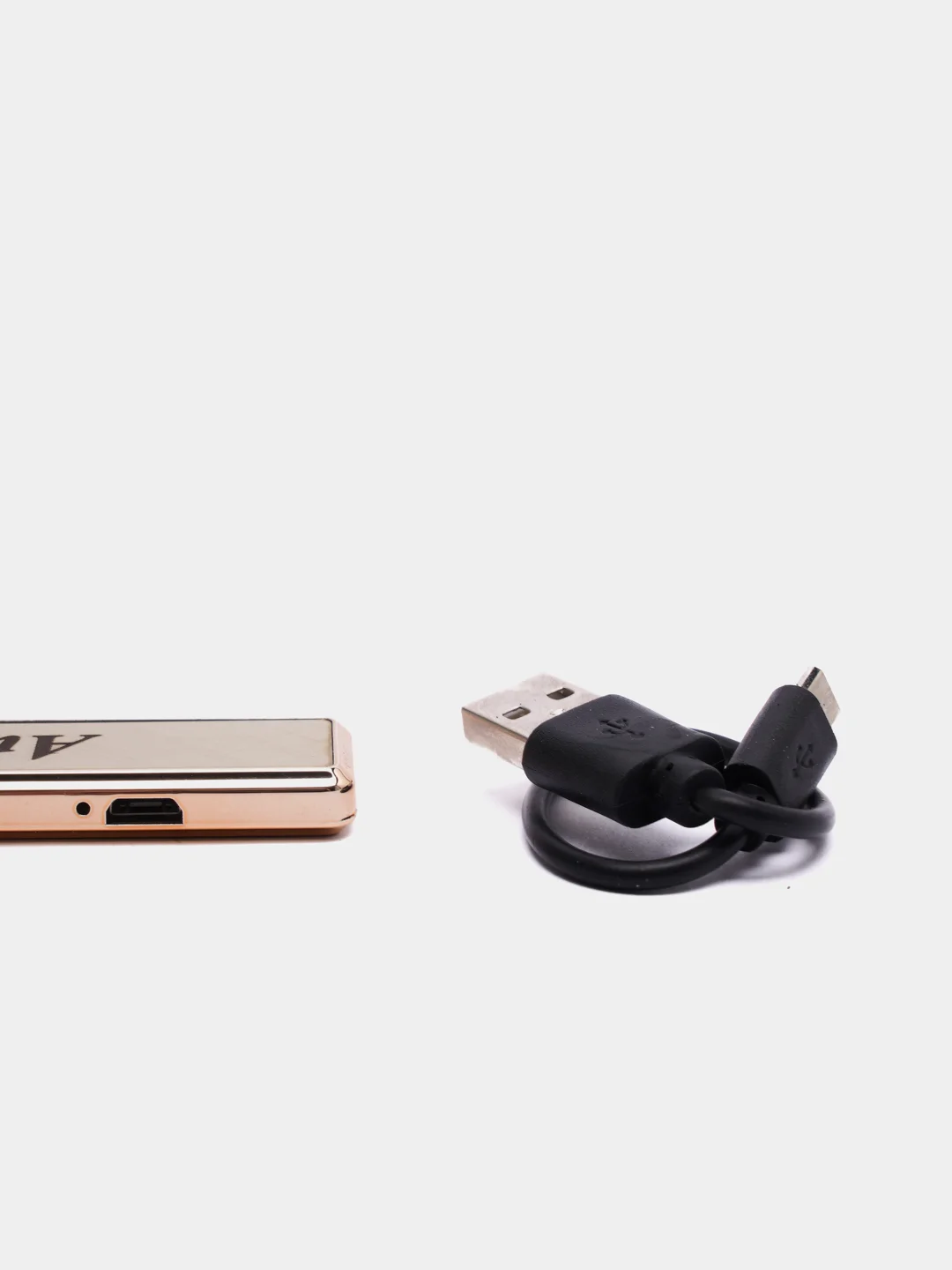Электронная зажигалка USB, гравировка "Айдар"