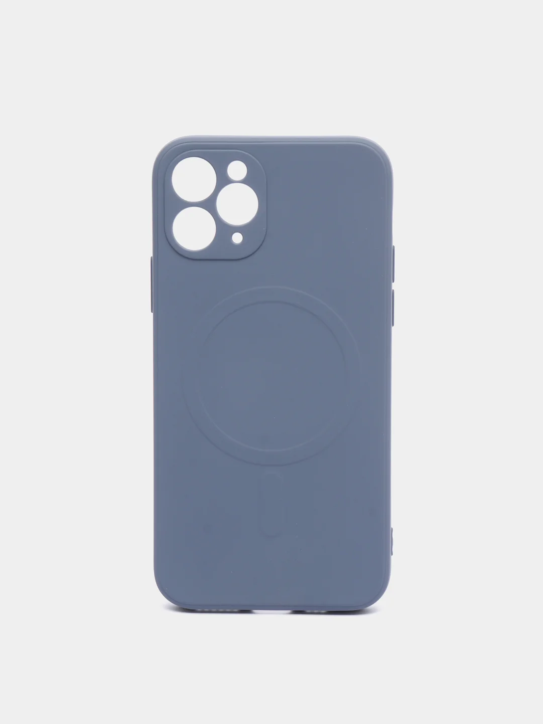 Небесно-голубой чехол Soft Touch silicone case с магнитом MagSafe для iPhone 11, 11Pro, 11Pro Max