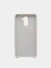 Серый меланж чехол силиконовый Silicone Cover Case для Huawei Honor Y7 2017