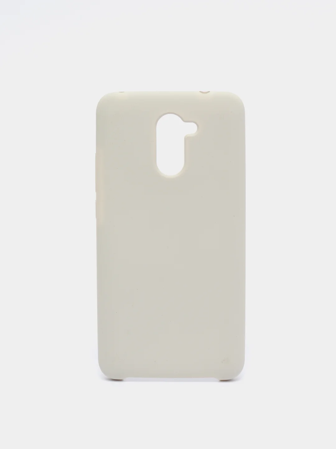 Серый меланж чехол силиконовый Silicone Cover Case для Huawei Honor Y7 2017