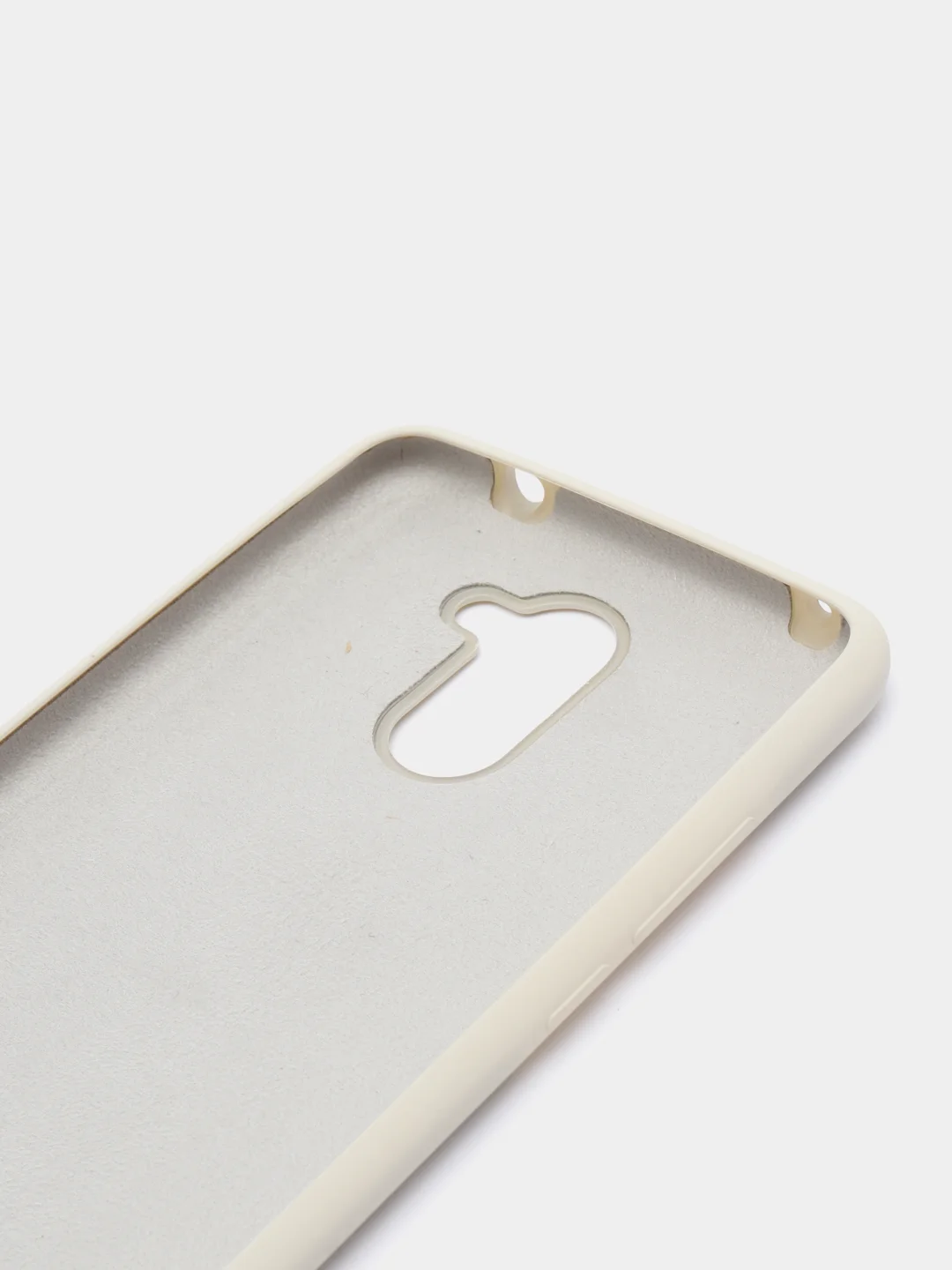 Серый меланж чехол силиконовый Silicone Cover Case для Huawei Honor Y7 2017