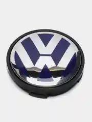 Синий центральные колпачки на диски VW Volkswagen, ступичные