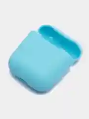 Голубой чехол для Airpods 2