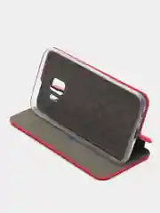 Алый чехол-книжка Samsung J2 core