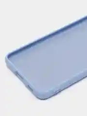 Лавандовый чехол для Samsung с бархатом внутри S21 FE
