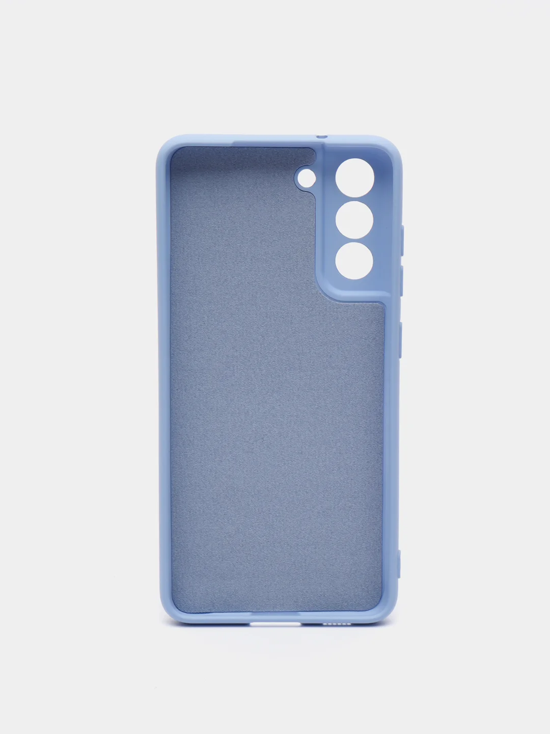 Лавандовый чехол для Samsung с бархатом внутри S21 FE