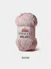 Розовый пряжа Плюшевая Himalaya Velvet 100% Полиэстер 100г 120м