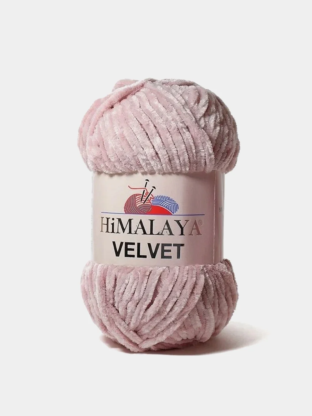 Розовый пряжа Плюшевая Himalaya Velvet 100% Полиэстер 100г 120м