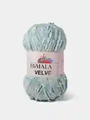 Мятный пряжа Плюшевая Himalaya Velvet 100% Полиэстер 100г 120м