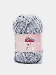 Серебряный пряжа Плюшевая Himalaya Velvet 100% Полиэстер 100г 120м