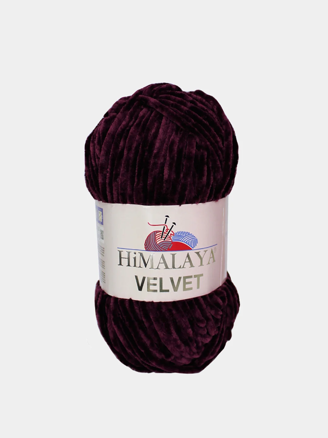Аметистовый пряжа Плюшевая Himalaya Velvet 100% Полиэстер 100г 120м