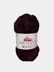 Аметистовый пряжа Плюшевая Himalaya Velvet 100% Полиэстер 100г 120м