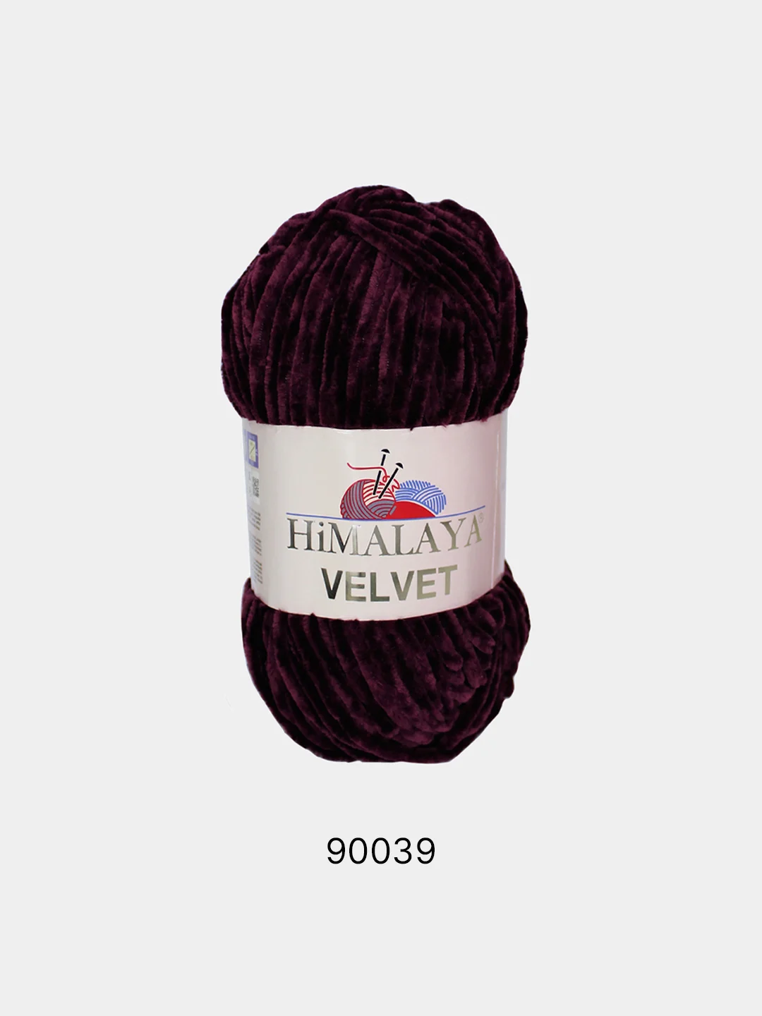 Аметистовый пряжа Плюшевая Himalaya Velvet 100% Полиэстер 100г 120м