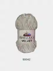 Бежевый меланж пряжа Плюшевая Himalaya Velvet 100% Полиэстер 100г 120м