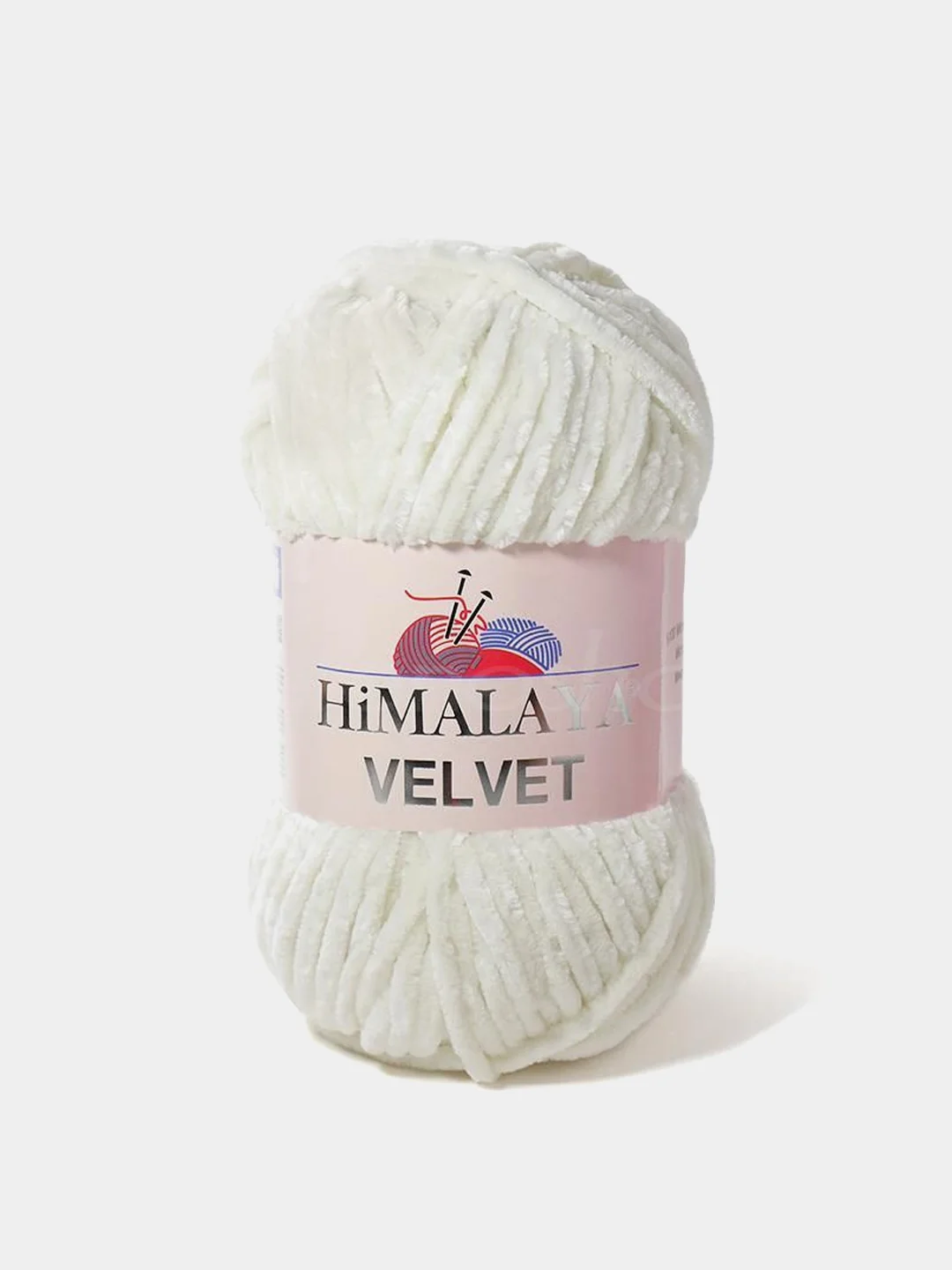 Молочный пряжа Плюшевая Himalaya Velvet 100% Полиэстер 100г 120м