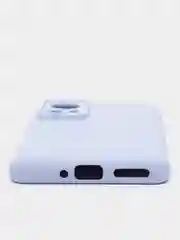 Лавандовый чехол с защитой камерой и бархатом внутри Xiaomi 12X / XIAOMI 12