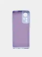 Лавандовый чехол с защитой камерой и бархатом внутри Xiaomi 12X / XIAOMI 12