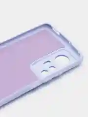 Лавандовый чехол с защитой камерой и бархатом внутри Xiaomi 12X / XIAOMI 12