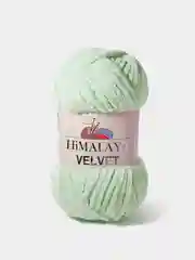 Салатовый пряжа Плюшевая Himalaya Velvet 100% Полиэстер 100г 120м