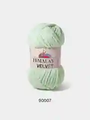 Салатовый пряжа Плюшевая Himalaya Velvet 100% Полиэстер 100г 120м