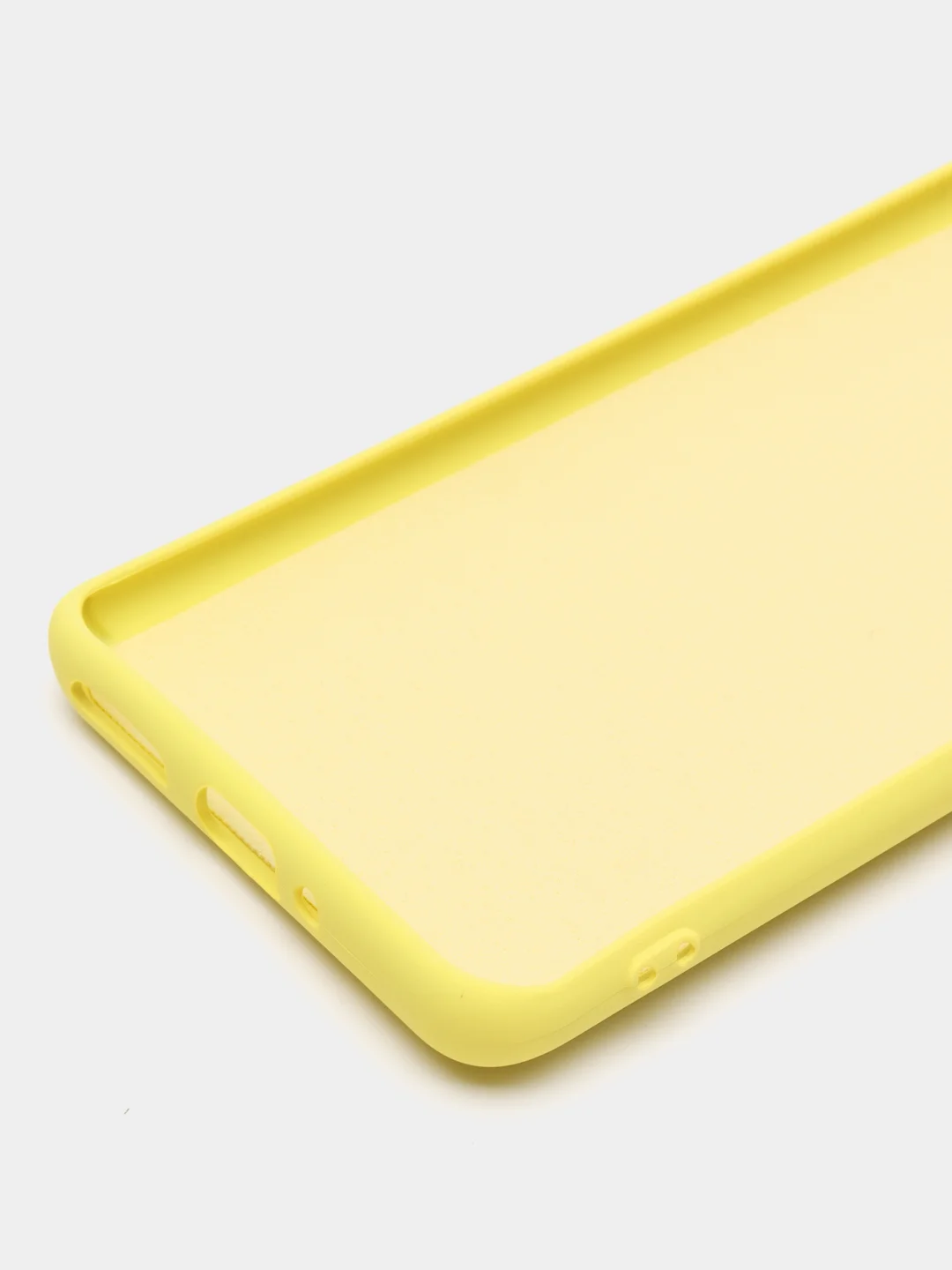 Желтый чехол с защитой камерой и бархатом внутри Xiaomi 12X / XIAOMI 12