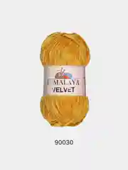Горчичный пряжа Плюшевая Himalaya Velvet 100% Полиэстер 100г 120м