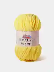 Желтый пряжа Плюшевая Himalaya Velvet 100% Полиэстер 100г 120м