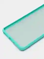 Салатовый чехол с защитой камерой и бархатом внутри Xiaomi 12X / XIAOMI 12