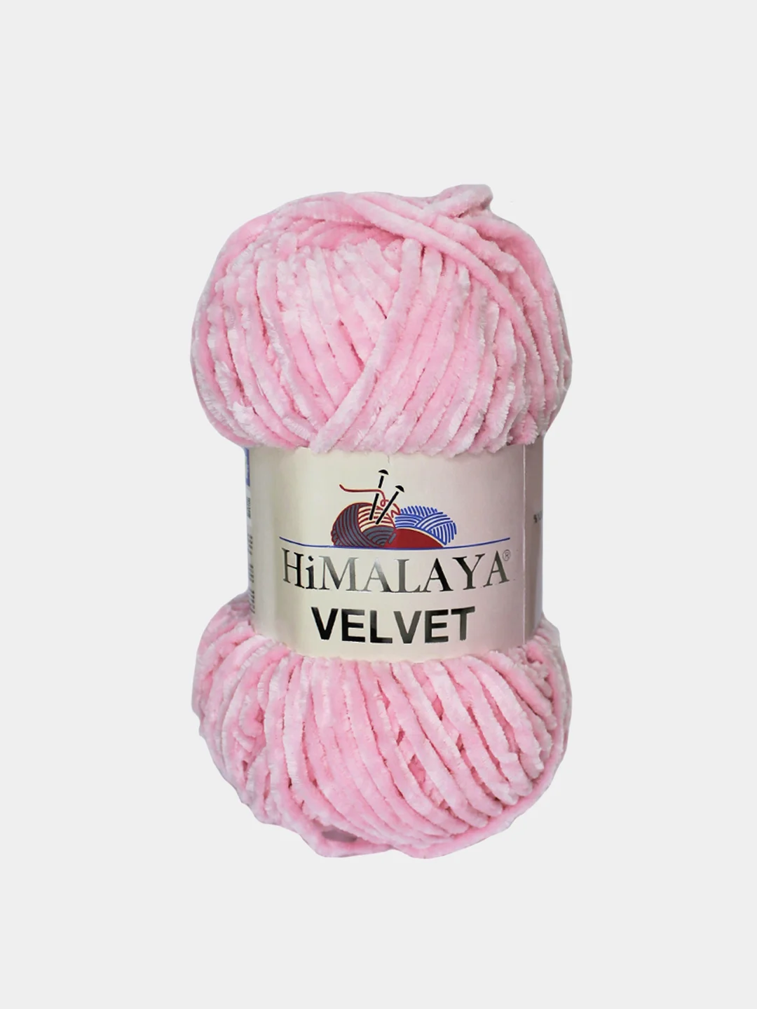 Конфетный пряжа Плюшевая Himalaya Velvet 100% Полиэстер 100г 120м