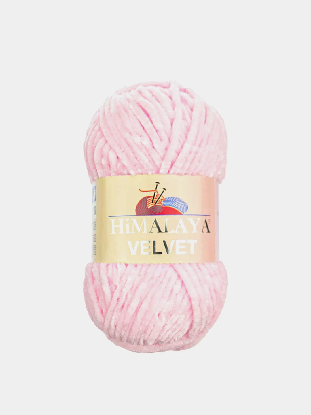 Пудровый пряжа Плюшевая Himalaya Velvet 100% Полиэстер 100г 120м