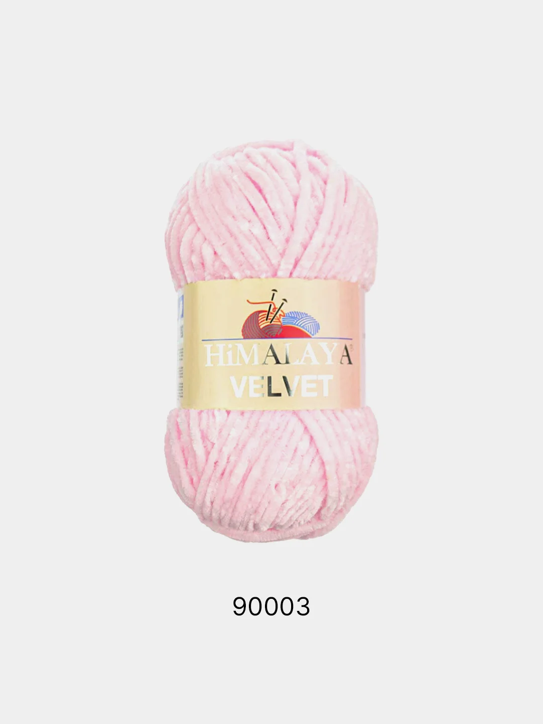 Пудровый пряжа Плюшевая Himalaya Velvet 100% Полиэстер 100г 120м