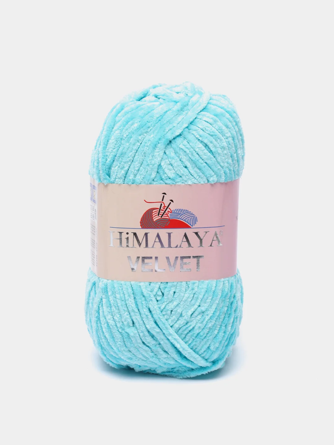 Бирюзовый пряжа Плюшевая Himalaya Velvet 100% Полиэстер 100г 120м