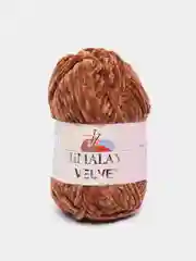 Коричневый пряжа Плюшевая Himalaya Velvet 100% Полиэстер 100г 120м