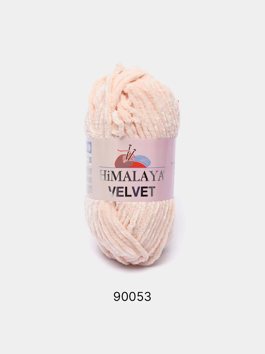 Кремовый пряжа Плюшевая Himalaya Velvet 100% Полиэстер 100г 120м
