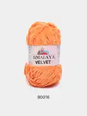 Оранжевый пряжа Плюшевая Himalaya Velvet 100% Полиэстер 100г 120м