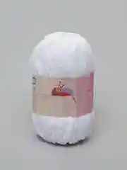 Белый пряжа Плюшевая Himalaya Velvet 100% Полиэстер 100г 120м