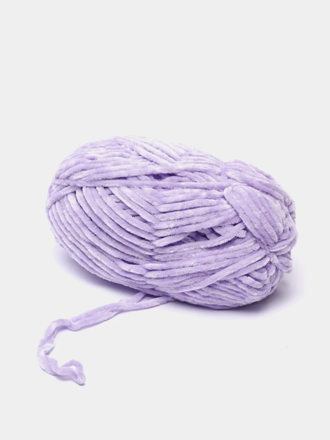 Лавандовый пряжа Плюшевая Himalaya Velvet 100% Полиэстер 100г 120м