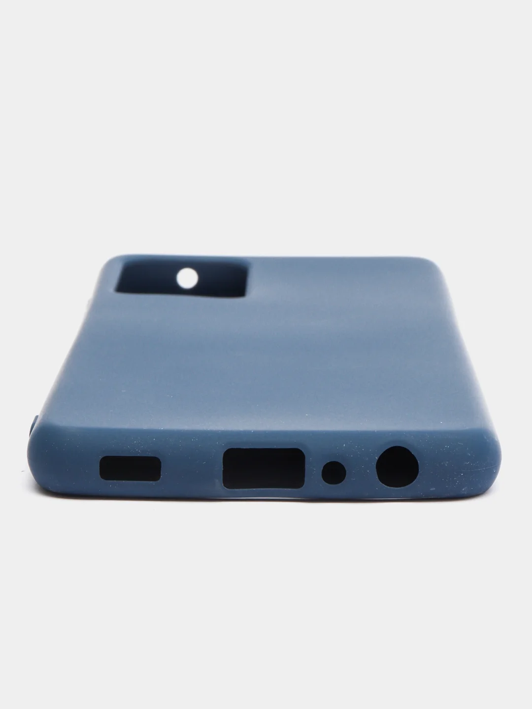 Темно-синий чехол Silicone Case для Samsung Galaxy A72