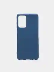 Темно-синий чехол Silicone Case для Samsung Galaxy A72