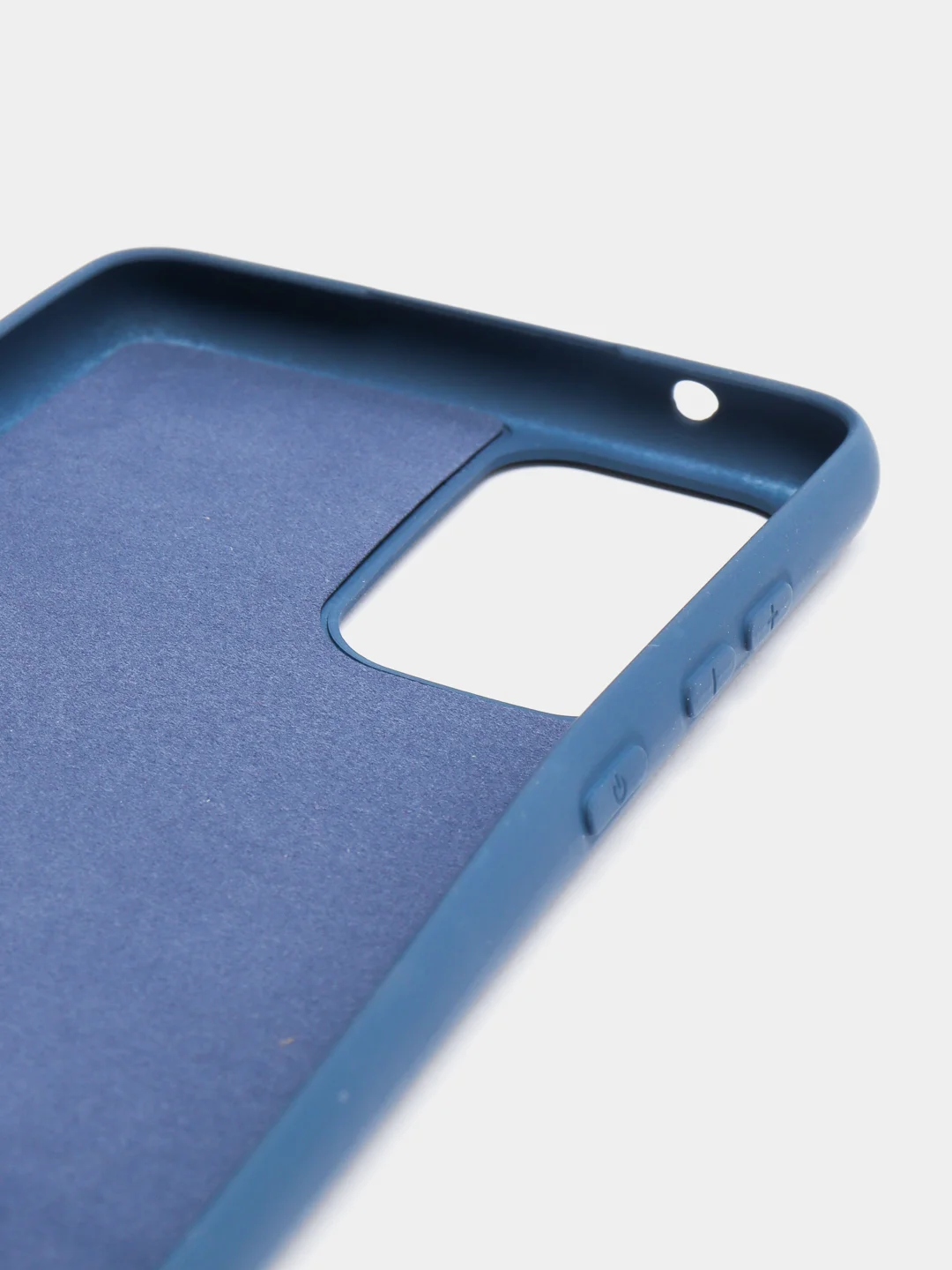 Темно-синий чехол Silicone Case для Samsung Galaxy A72